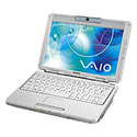 ноутбук SONY TR2A - Centrino 1GHz, 10.6", 512 Mb DDR, 40 Gb, Digital Camera, DVD/CD-RW, 56k Modem, Ethernet Port, Wi-Fi, 2 USB 2.0, IEEE1394, 1 PC Card Type I or II, Battery for up to 7 hours, 3.1lbs, 1.37-1.44" x 10.6" x 7.4"